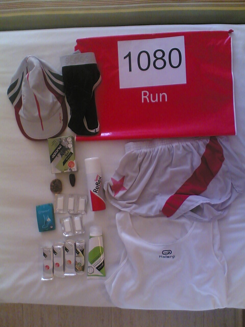 Material carrera ironman Lanzarote 2008