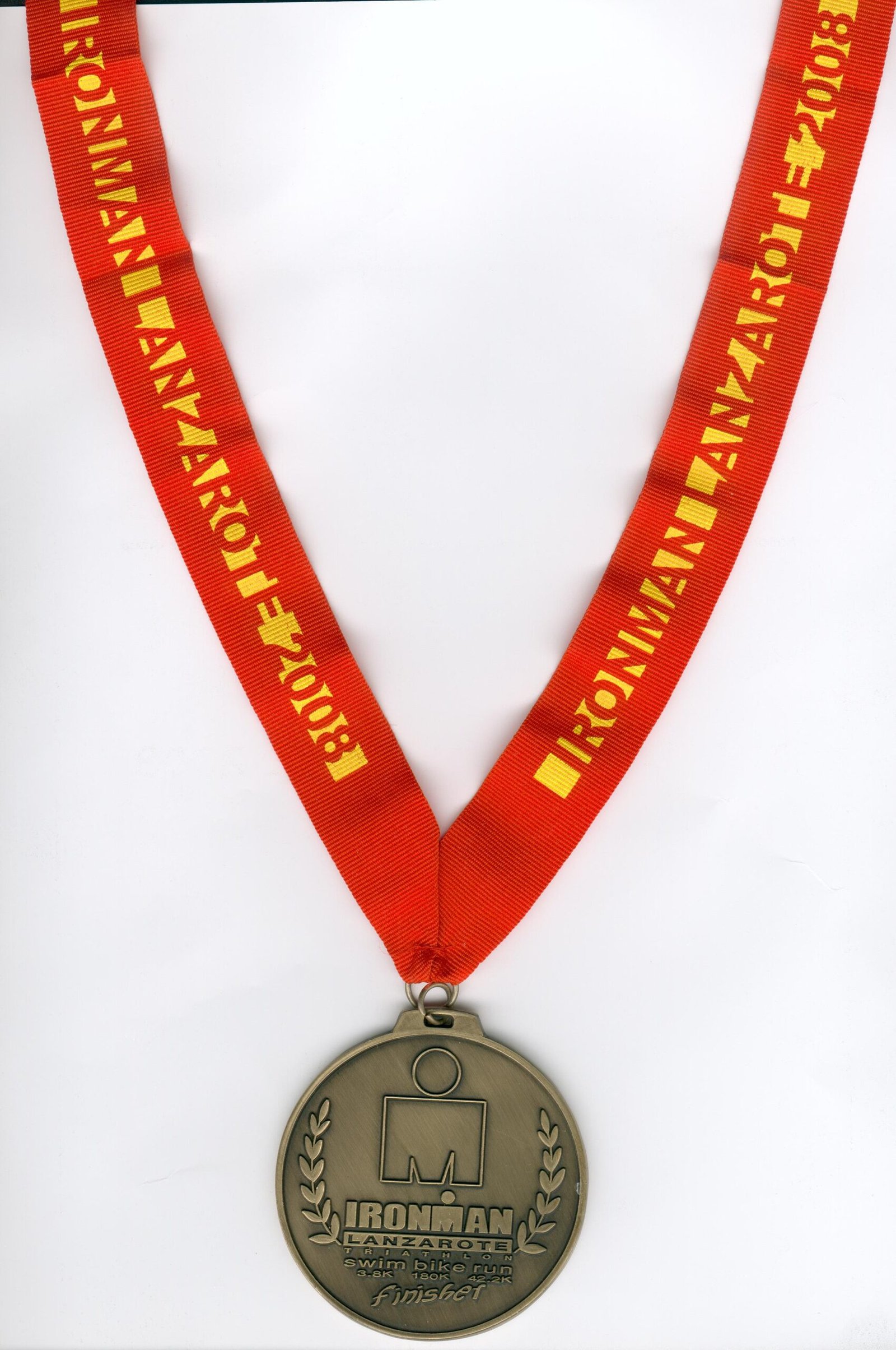 Medalla Finisher Ironman Lanzarote 2008